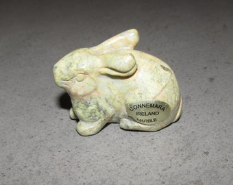 Genuine Connemara Marble Hand Carved Soap Dish Guaranteed Irish