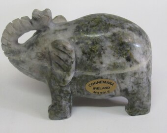 Genuine Connemara Marble Hand Carved Soap Dish Guaranteed Irish