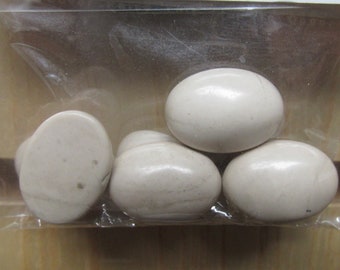 Ulster White Marble Cabochons 18x13mm