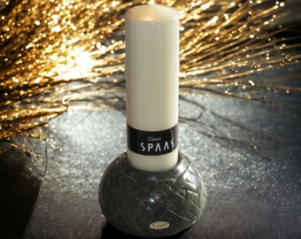 Genuine Connemara Marble Candle Holder Guaranteed Irish