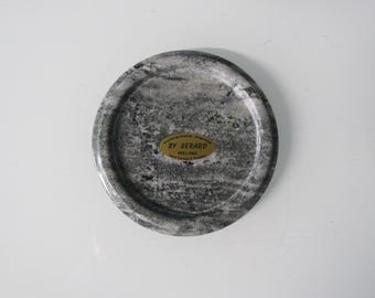 GENUINE Hand Carved Connemara Marble Coaster Guaranteed Irish