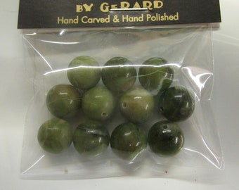 GENUINE CONNEMARA MARBLE Loose Beads 10mm Round Guaranteed Irish