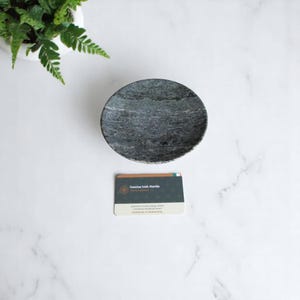 GENUINE Hand Carved Connemara Marble Plate Guaranteed Irish