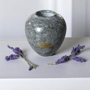 GENUINE Hand Carved Connemara Marble Vase Guaranteed Irish