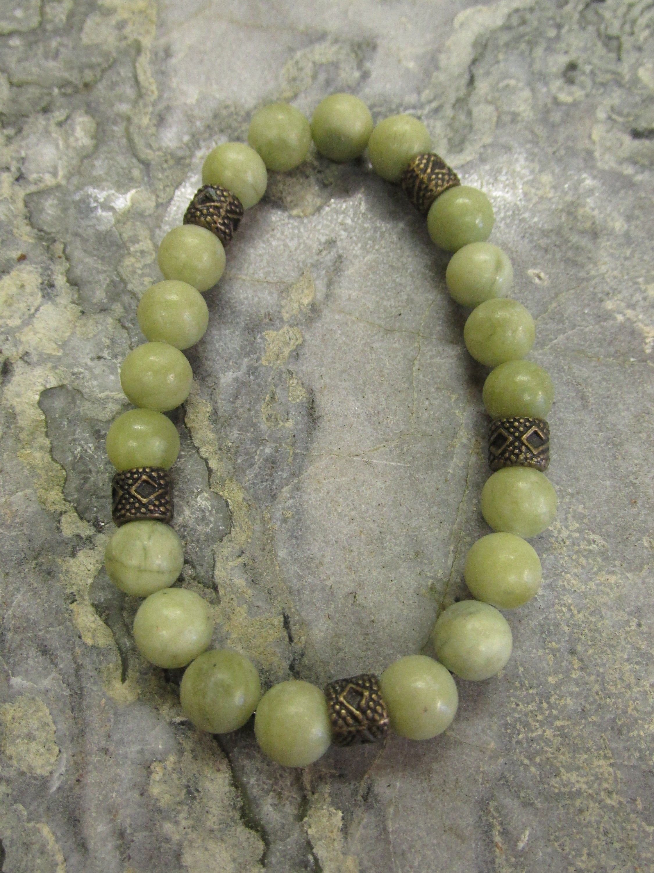 GENUINE Connemara Marble Celtic Stretch Bracelet Guaranteed Irish - Etsy UK