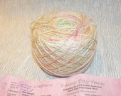 Sock Yarn Superwash yarn Wool blend Fernwood Woolworks Rainy Day Yarn Spring Wildflowers 300 yards