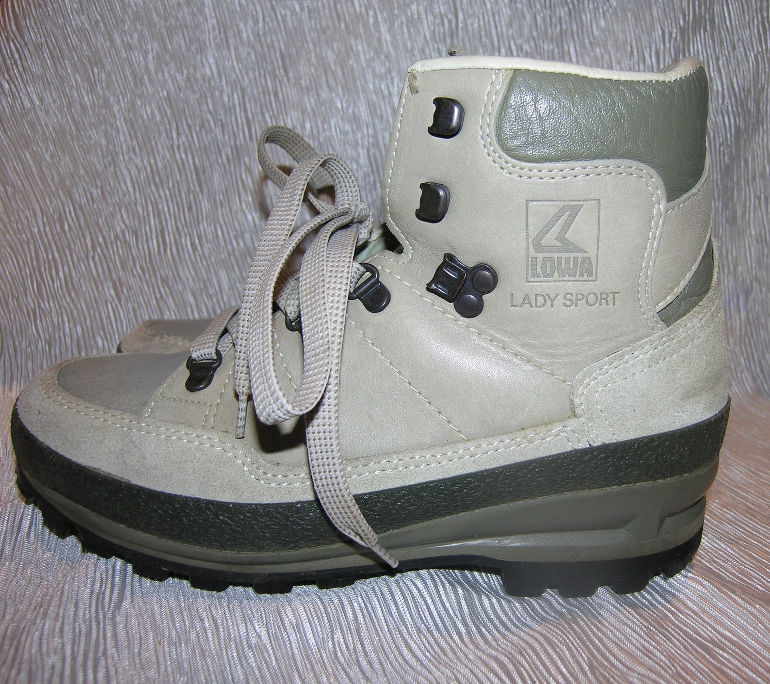 Vintage Lowa German Hiking boots 5 1/2 women's leather Etsy