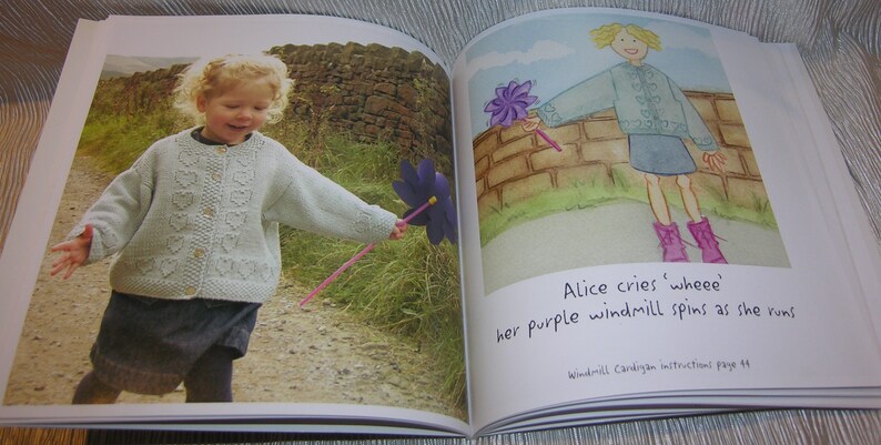 Miss Bea/'s Colours Louisa Harding 10 childrens knitting patterns shown on real children boy girl age 1-4