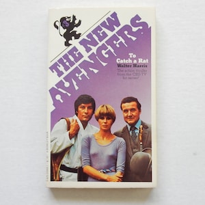 1978 The New Avengers #3-To Catch a Rat by Walter Harris-CBS TV tie-in vintage paperback book