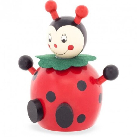 Tirelire Coccinelle Personnalisable en Bois