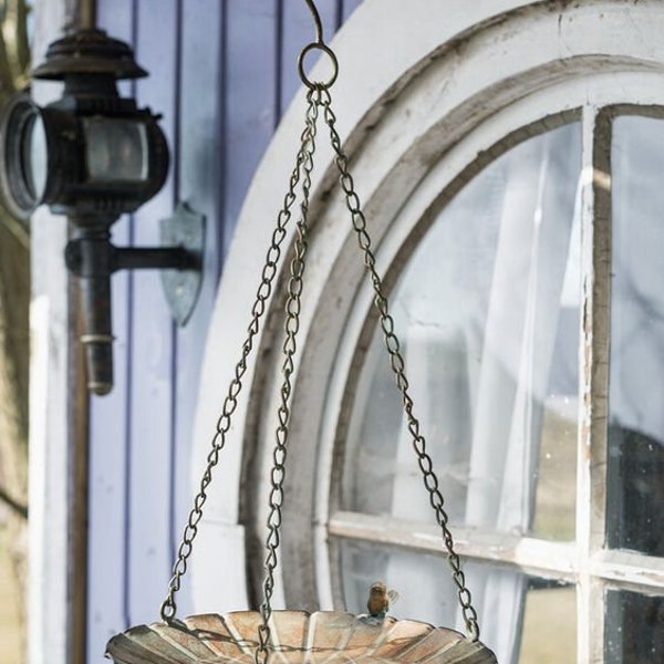 hanging waterer for metal birds