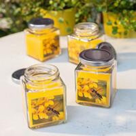 Bougie Parfumée Au Miel en Pot