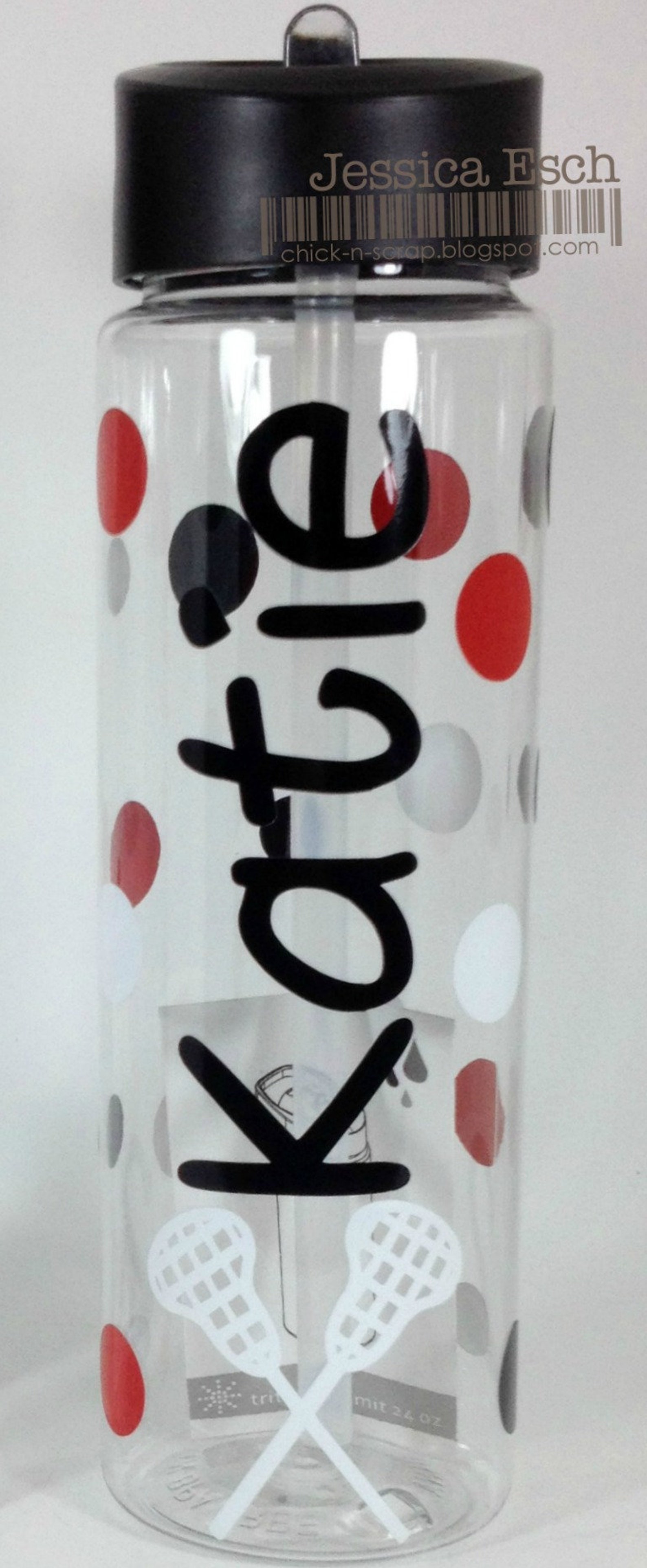 Personalized Lacrosse Water Bottles Lacrosse Waterbottle Etsy