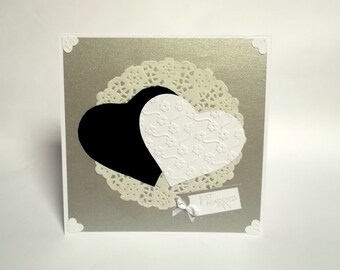 Wedding Greeting Card Invitation Just Married Card