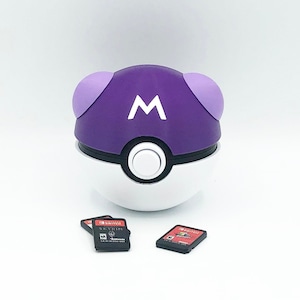 マスターボール スイッチ ゲーム カートリッジ 3D プリント 収納ケース - スイッチ ゲーム カートリッジと互換性あり