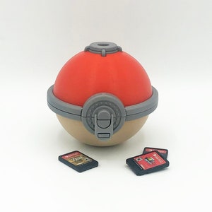 Arceus Ancient Ball Switch Game Cartridge 3D Printed Storage Case - Compatible with Switch Game Cartridges