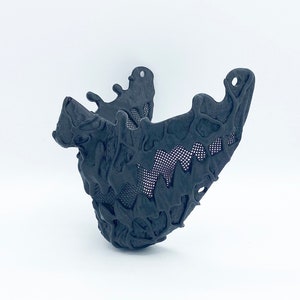 3D Printed Symbiote Cosplay Mask - Various Colors