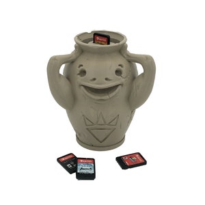 Goron Vase Switch Game Cartridge 3D Printed Storage Case - Compatible with Switch Game Cartridges