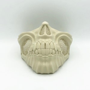 3D Printed Skull Cosplay Mask - Various Colors