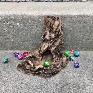 Magic Trunk Tree Stump Dice Tower from The Game of Destiny Dice Towers by Txarli Factory