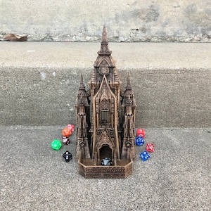 Vampire Cathedral Dice Tower from Fate's End Dice Towers by Kimbolt Creations