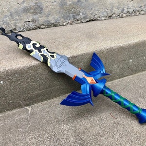 Corrupted Master Sword 3D Printed Collectible Cosplay Prop Full Color