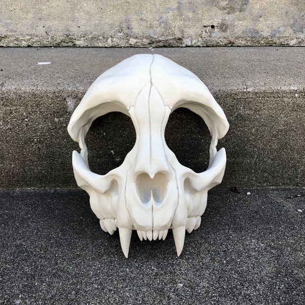 Cat Skull Mask - 3D Printed Cosplay Mask