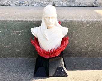 Prince Daemon Targaryen Bust - 3D Printed Bust