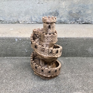 The Spiral Tower Dice Tower 3D Printed Castle Tower Dice Tower image 2