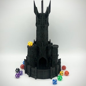 Dark Tower Dice Tower from The Game of Destiny Dice Towers by Txarli Factory