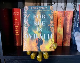 Open Hand Book Stand - Forward Facing Book Display - 3D Printed Bookish Decor