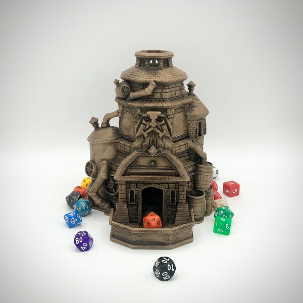 Brewery Dice Tower from Fate's End Dice Towers by Kimbolt Creations