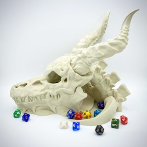 Dragon Skull Dice Tower by Ars Moriendi 3D