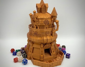 Artificer Dice Tower from Fate's End Dice Towers by Kimbolt Creations