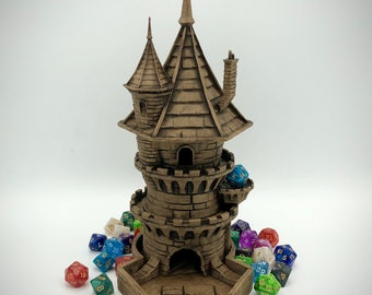 Wizard Dice Tower de Fate's End Dice Towers de Kimbolt Creations