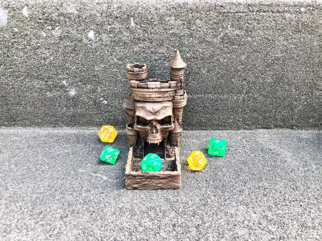 Skull Citadel Dice Tower From Fate's End Tiny Towers by Kimbolt ...