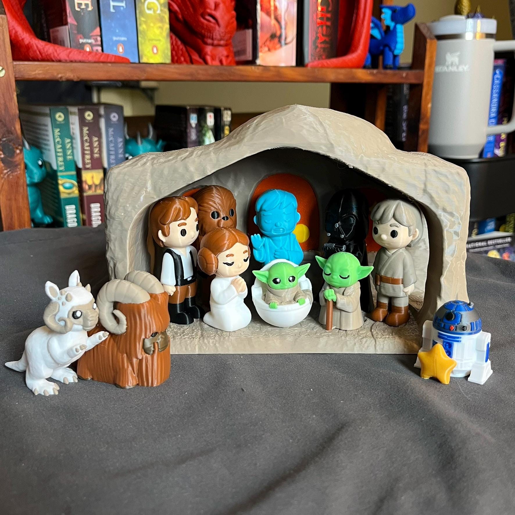 Space Nativity Set - Sci-fi Figures and Set - Science Fiction Inspired ...