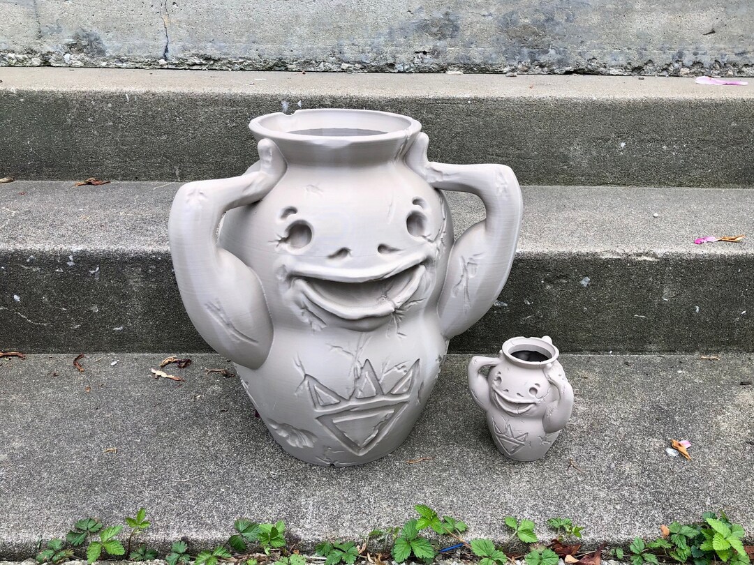XL Colossal Goron Vase 3D Printed Decorative Planter Pot Vase Etsy