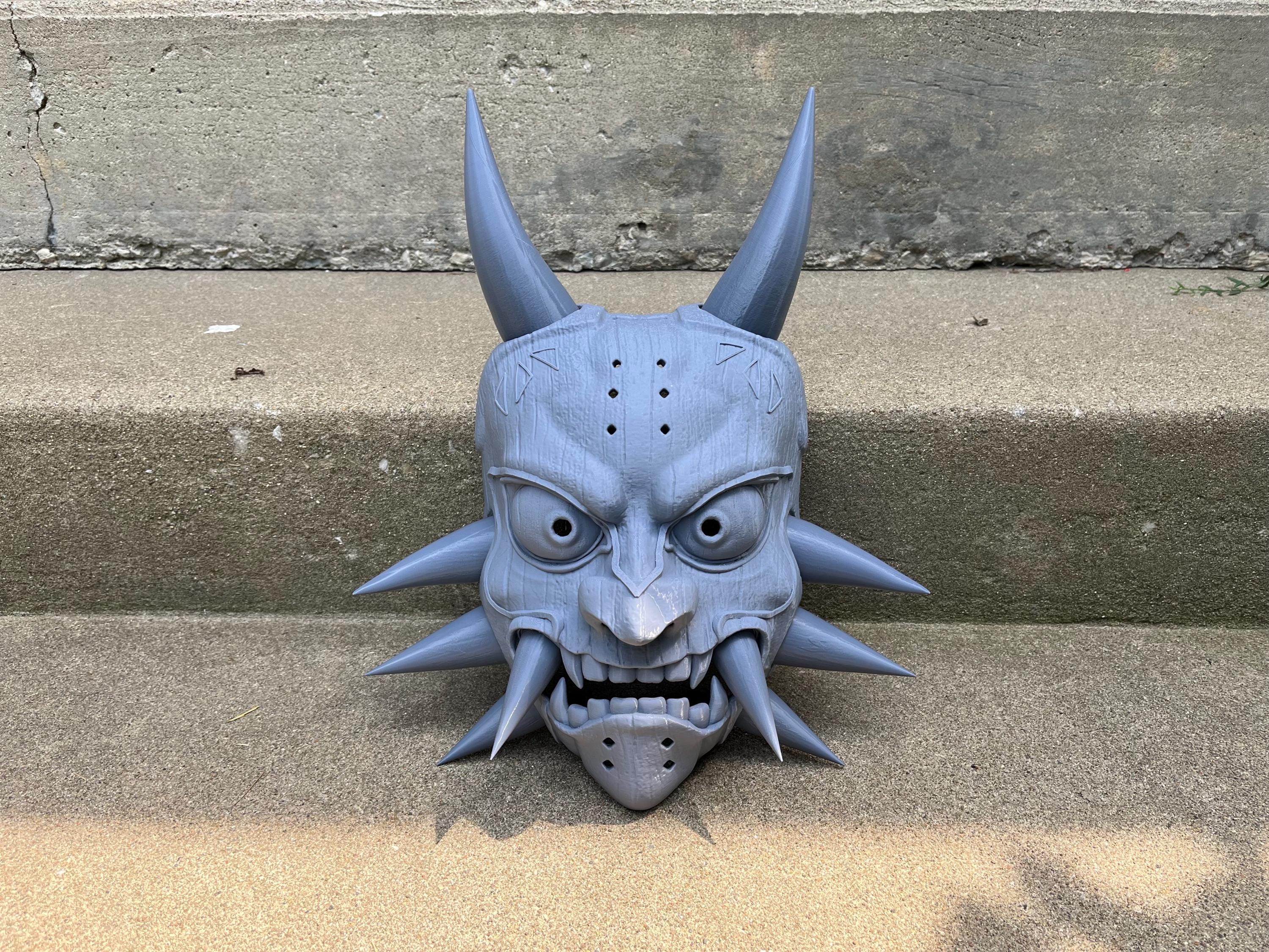 Majora's Oni Mask - Loz Inspired Japanese Hannya Mask Oni Demon