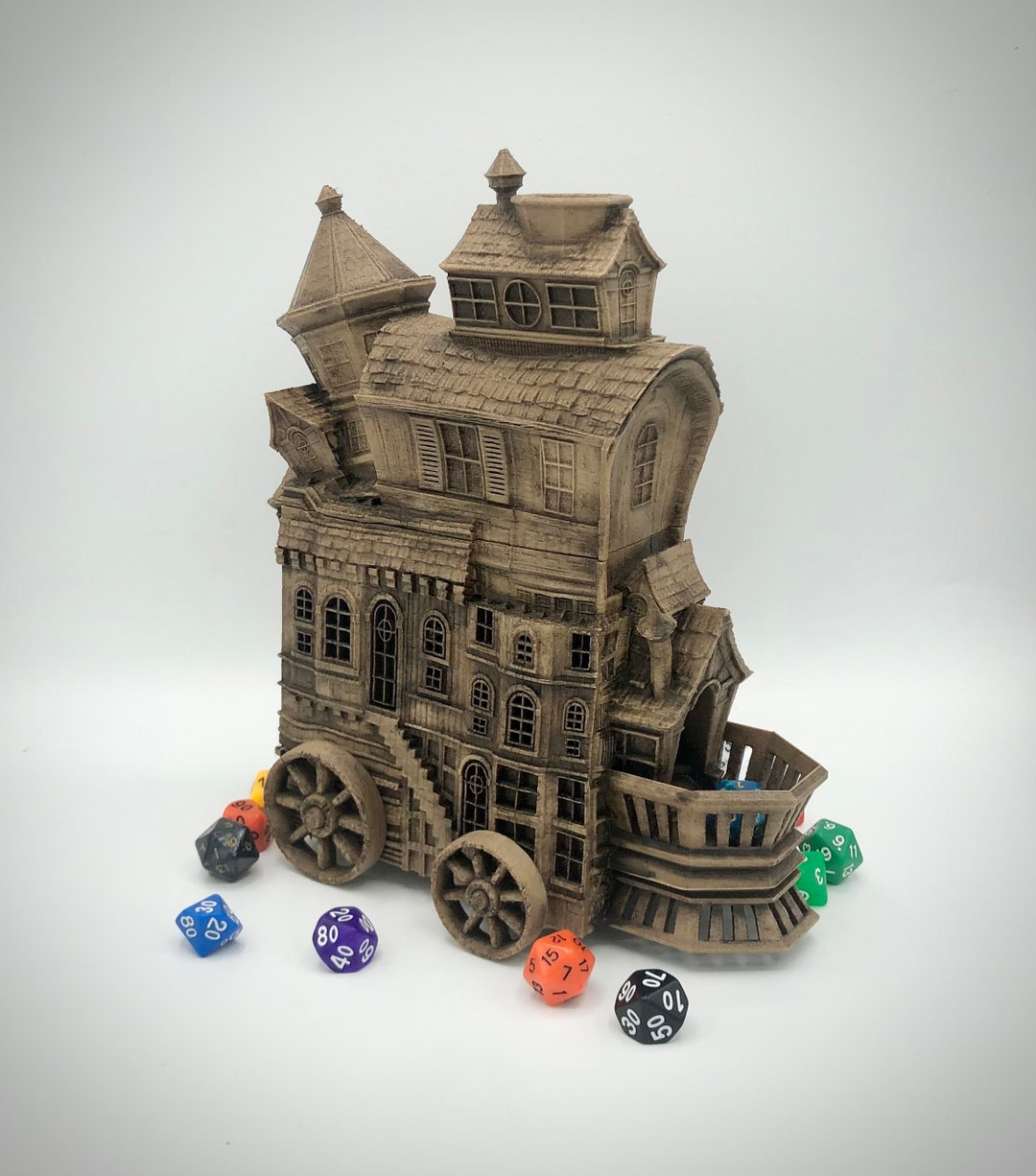 Merchant Wagon Dice Tower From Fate's End Dice Towers by Kimbolt
