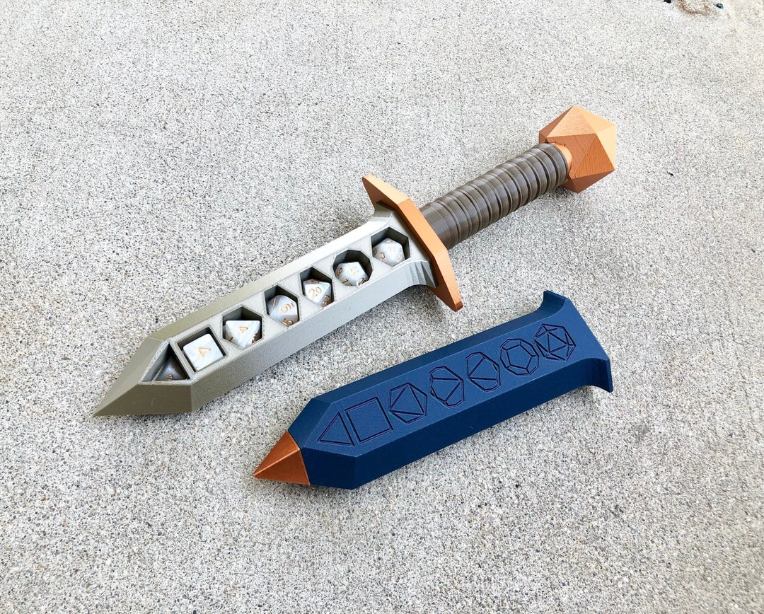 Dagger of Holding Dice Vault Dice Holding Dagger for Customizable TTRPG Storage Storage for 2