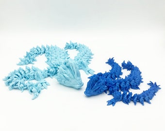 NEW Ocean Sea Dragon Flexible Dragon 3D Printed -  Denmark