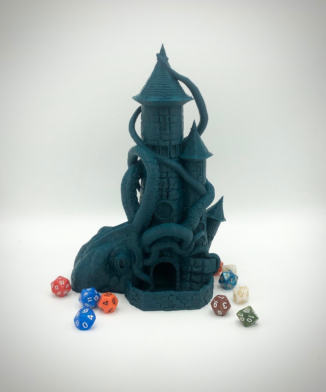 Kraken Dice Tower From Fate's End Dice Towers by Kimbolt Creations Etsy
