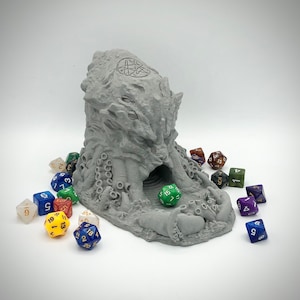 Cthulhu&#39;s Cave Dice Tower from The Game of Destiny Dice Towers by Txarli Factory
