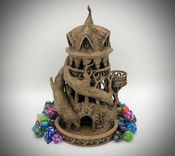 Druid Dice Tower From Fate's End Dice Towers by Kimbolt Etsy