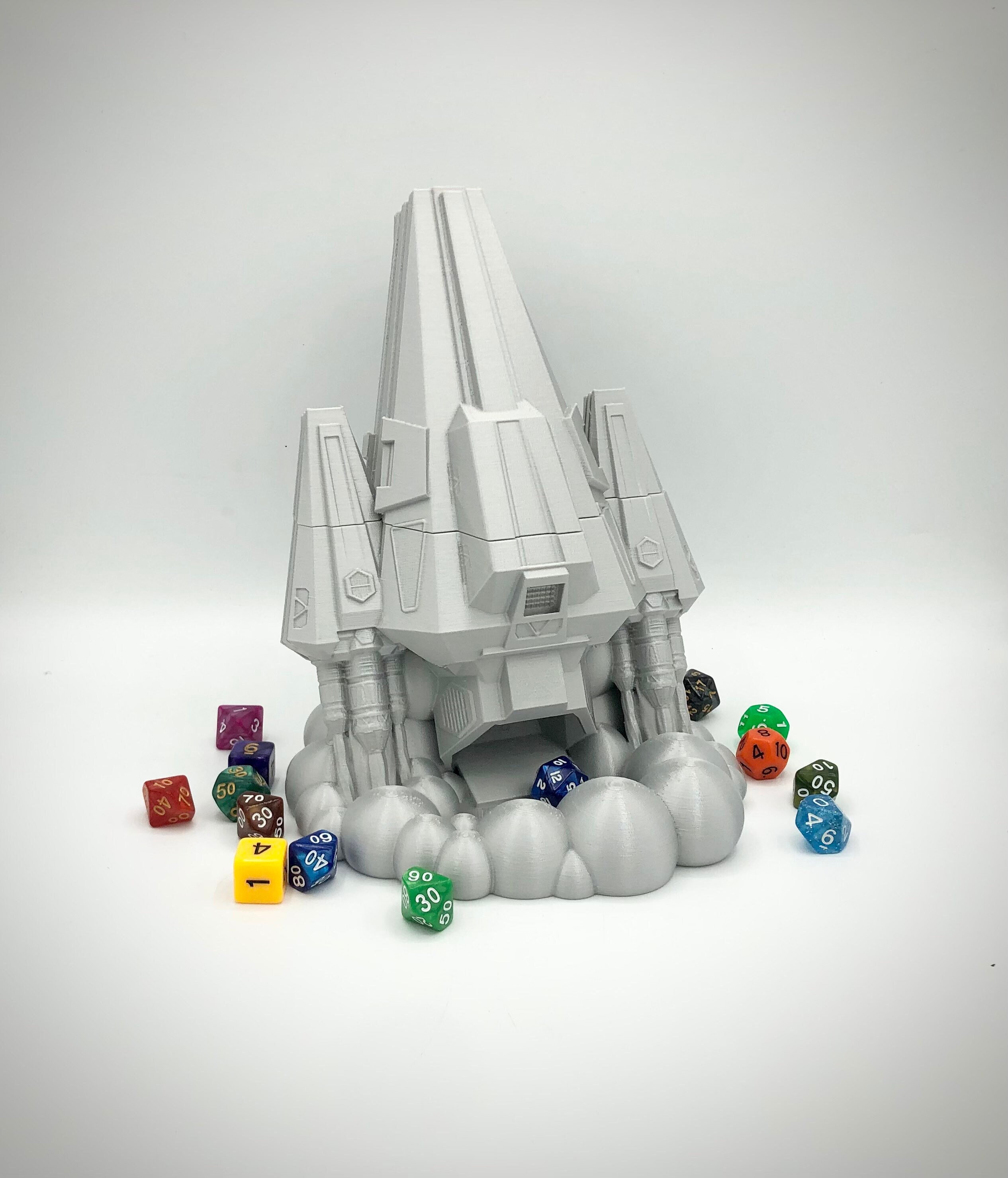 Starfinder Starship Dice Tower From Fate's End Dice Towers Etsy