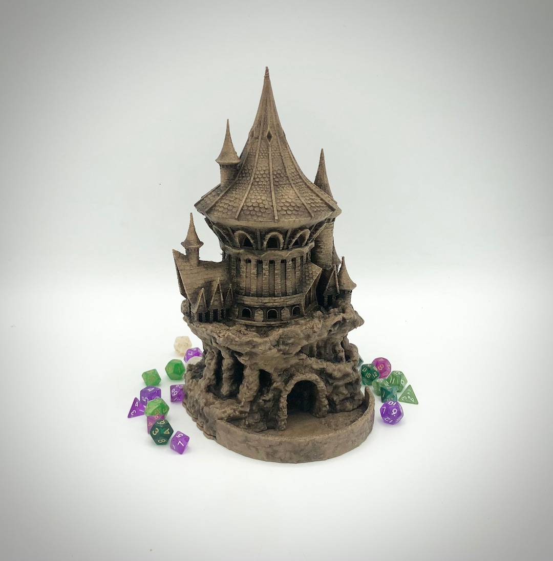Sorcerer Dice Tower From Fate's End Dice Towers by Kimbolt Creations Etsy