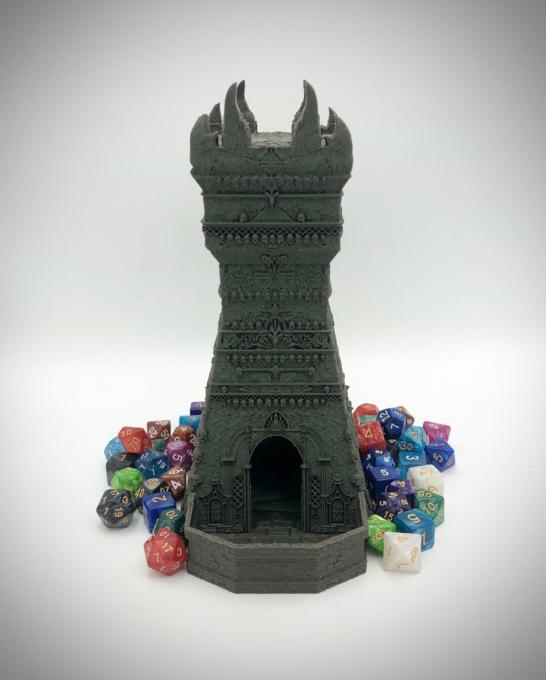 Necromancer Dice Tower From Fate's End Dice Towers by Kimbolt Creations