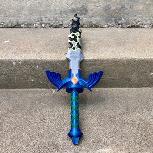 Corrupted Master Sword 3D Printed Collectible Cosplay Prop image 4