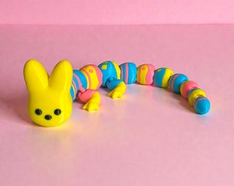 ALLEEN DIGITAAL BESTAND - Pasen Peep Dragon Flexi gelede figuur
